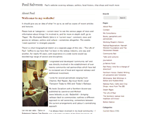 Tablet Screenshot of paulsalveson.org.uk